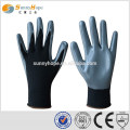 size 9 Nitrile Coated Nylon Work Gloves